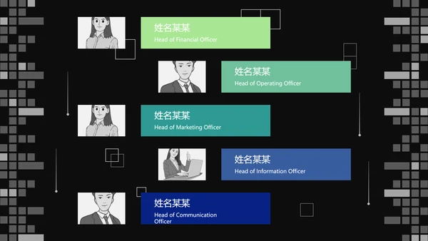 精致抽象高逼格未来科技公司宣传PPT模板