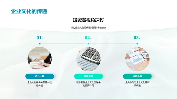 财务视角看企业文化PPT模板