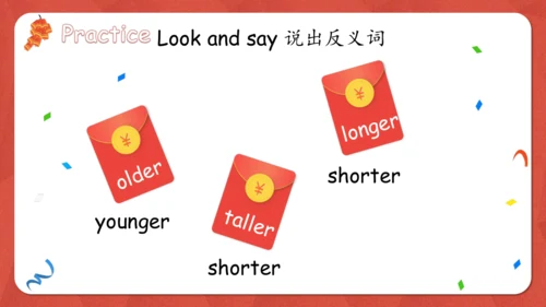 Unit 1 How tall are you PA let's learn课件(共36张PPT)