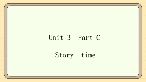 Unit 3 Where did you go？ Part B&Part C 课件+素材(共21张P