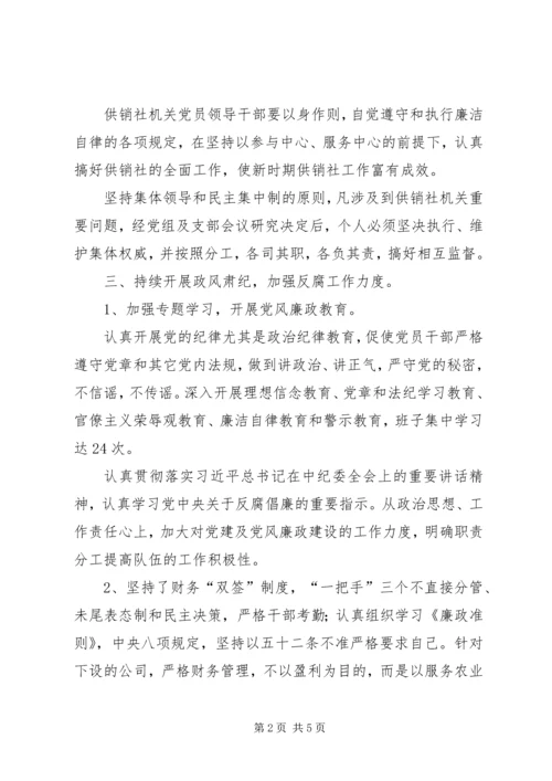 党风廉政建设和预防腐败自查总结.docx