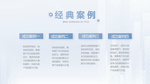 建筑工程公司工企业宣传介绍动态PPT模板