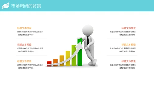 时尚精美市场调研数据分析PPT模板