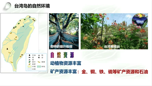 综合探究四：走进台湾 课件（22张）