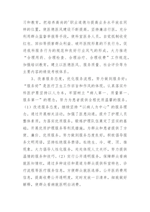 医院行风建设工作总结.docx
