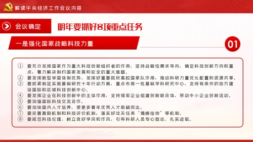 2021中央经济工作内容学习解读党建党课PPT模板