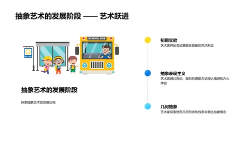 抽象艺术解析PPT模板