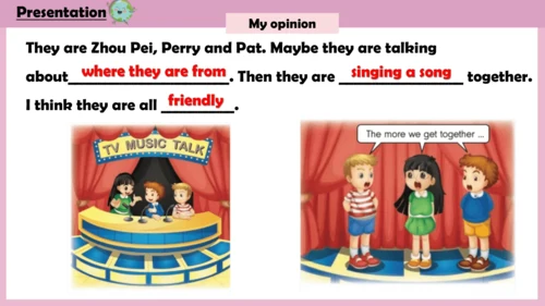 Unit 1 We have new friends.lesson3-4 课件(共26张PPT)