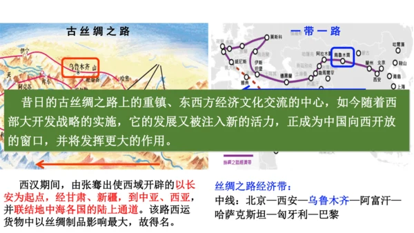人教版（人文地理） 下册5.3.3 向西开放的重要门户——乌鲁木齐 课件
