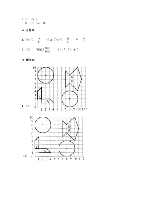 小学数学六年级上册期末卷附答案【夺分金卷】.docx