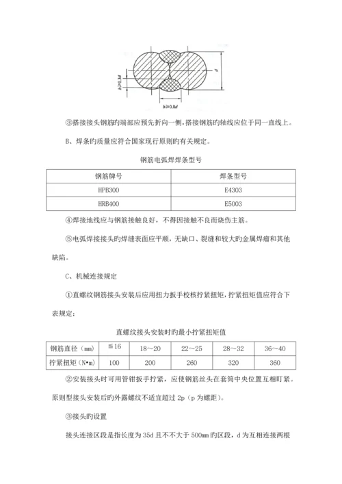 钢筋加工制作作业指导书.docx