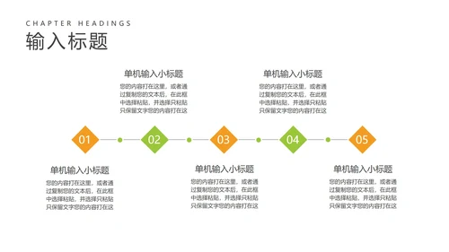 小清新卡通风字母教学汇报PPT模板