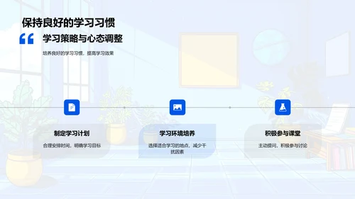 高中物理学习指南PPT模板