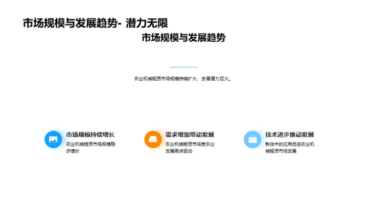 农机租赁，掘金新蓝海