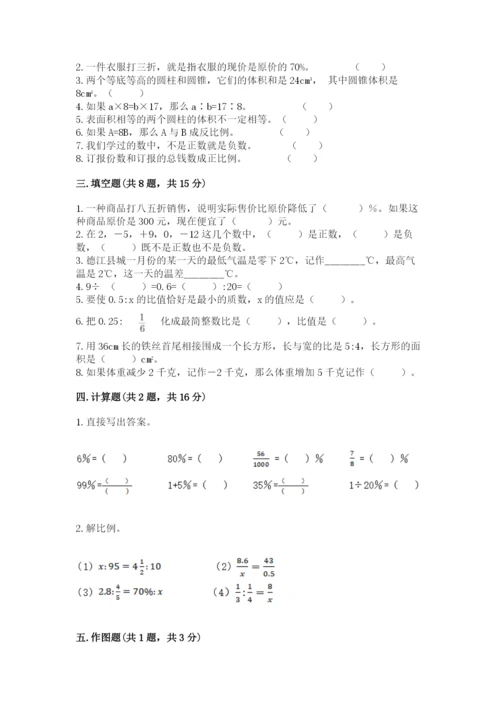 小升初数学期末测试卷（夺冠系列）.docx