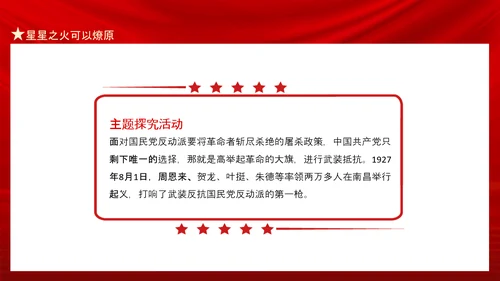 星星之火可以燎原南昌起义PPT课件
