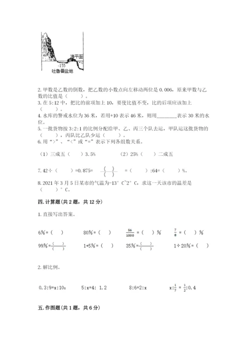 北师大版六年级下册数学 期末检测卷（考点精练）.docx