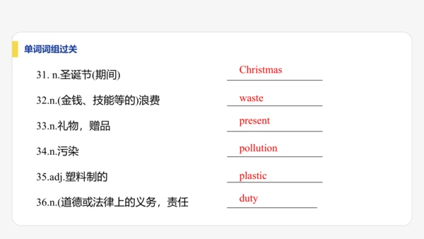 【学霸提优】Unit 4 Time to celebrate  单元复习课件  外研版（2024）英