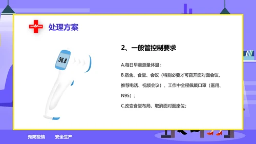 新冠疫情防控安全生产防疫教学PPT课件