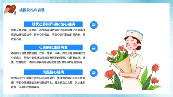 远离心脏病健康每一天心内科PPT模板