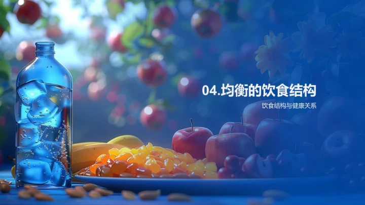 健康饮食原则PPT模板