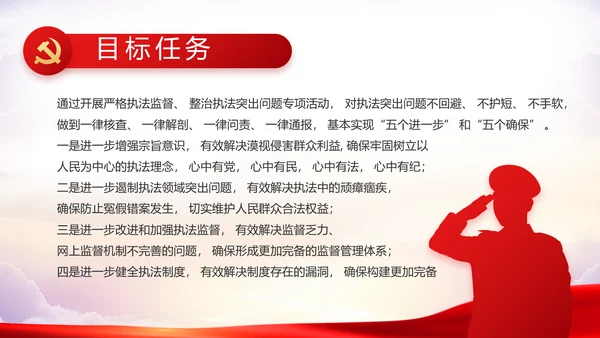 全国开展政法队伍教育整顿党课PPT