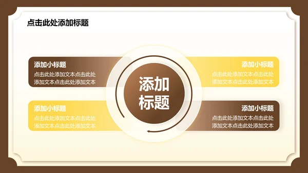 黄色中国风西安旅游攻略PPT模板