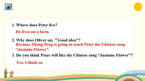 Unit 4 I have a pen pal Part A   Let's try & Let's