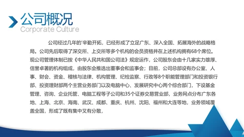 大气蓝色商业计划书PPT动态模板