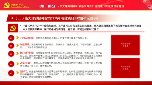 加强伟大建党精神喜迎二十大党建党课PPT