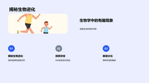 生物学实用讲解PPT模板