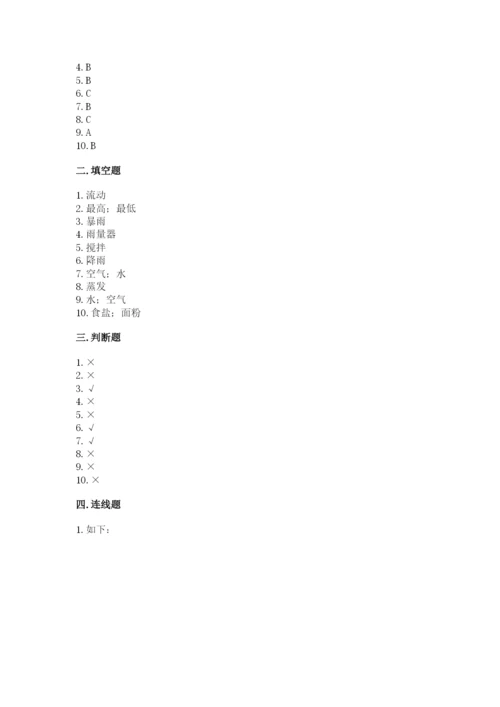 教科版三年级上册科学《期末测试卷》精品【网校专用】.docx