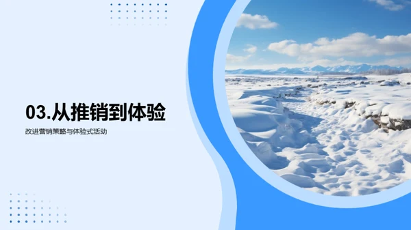 雪中破冰 营销新篇