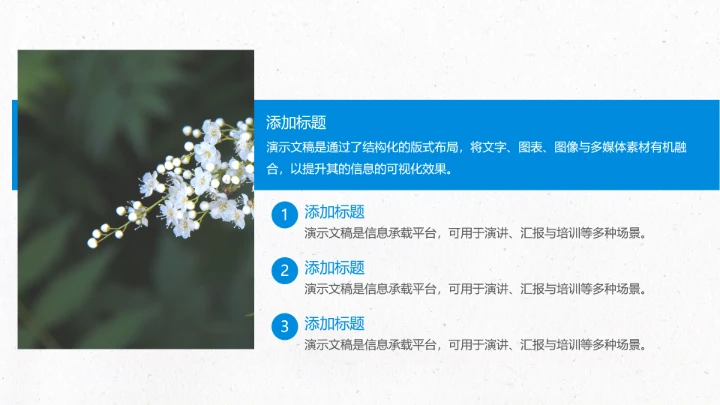 简约清新工作总结汇报PPT模板