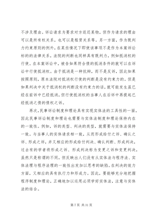 学习民诉法心得体会.docx