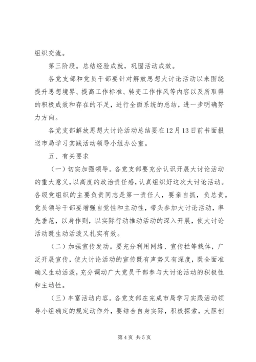 解放思想讨论实施方案.docx