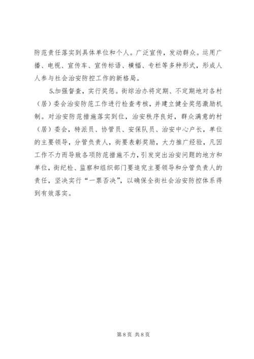 街道社会治安综合治理工作进村社区实施方案 (4).docx