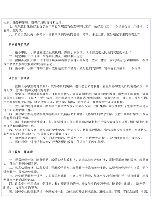 各项规章制度及工作岗位职责.docx