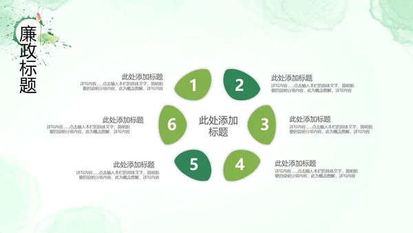 廉政清廉荷花纪委监委廉洁奉公述职PPT