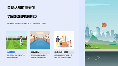 学业规划实践报告PPT模板