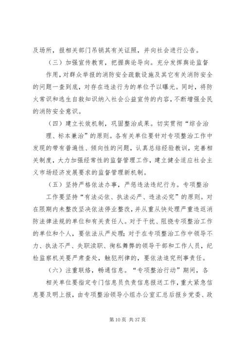 人员密集场所消防安全专项整治实施方案.docx