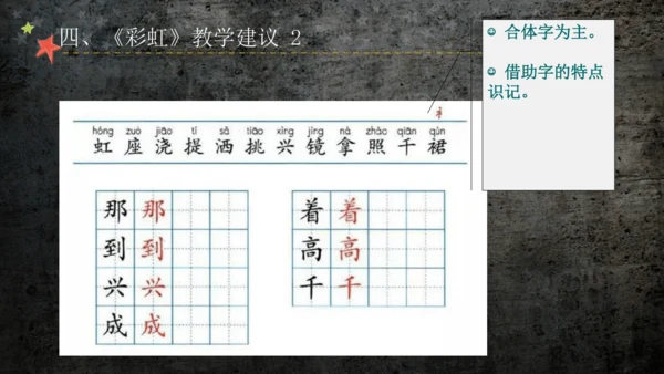 1.4 人教统编版语文一年级下册第四单元教材解读课件