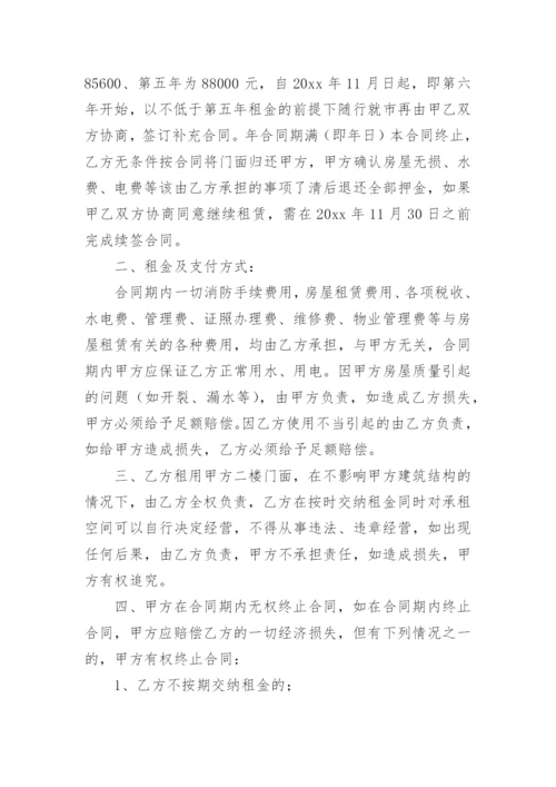 商铺门面租赁合同.docx