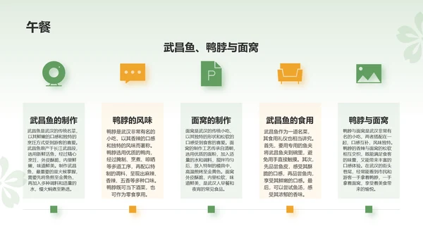 绿色扁平风旅游出行计划旅游攻略PPT模板