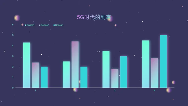 炫酷5G移动互联网通用PPT模板