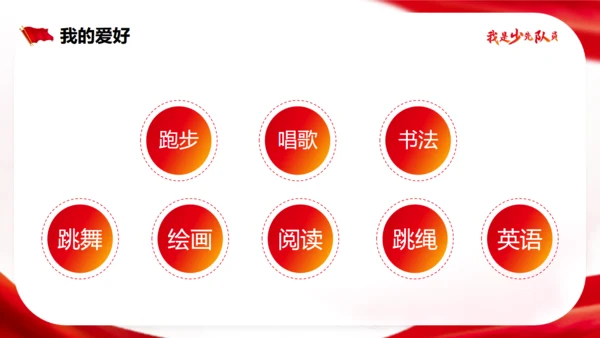 我是少先队员竞选大队长通用PPT模板