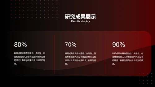 红黑配色毕业论文答辩通用PPT模板