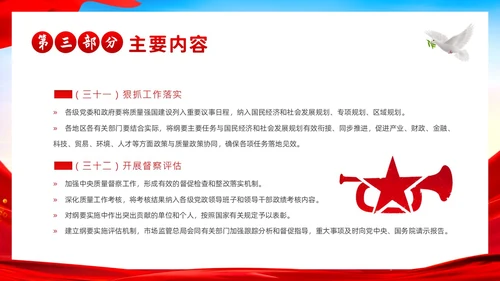 质量强国建设纲要学习解读PPT课件