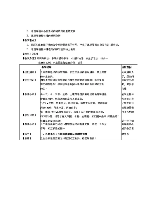 高一地理必修1