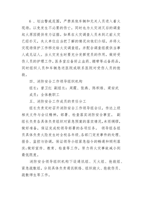 小学学校消防应急预案一览.docx